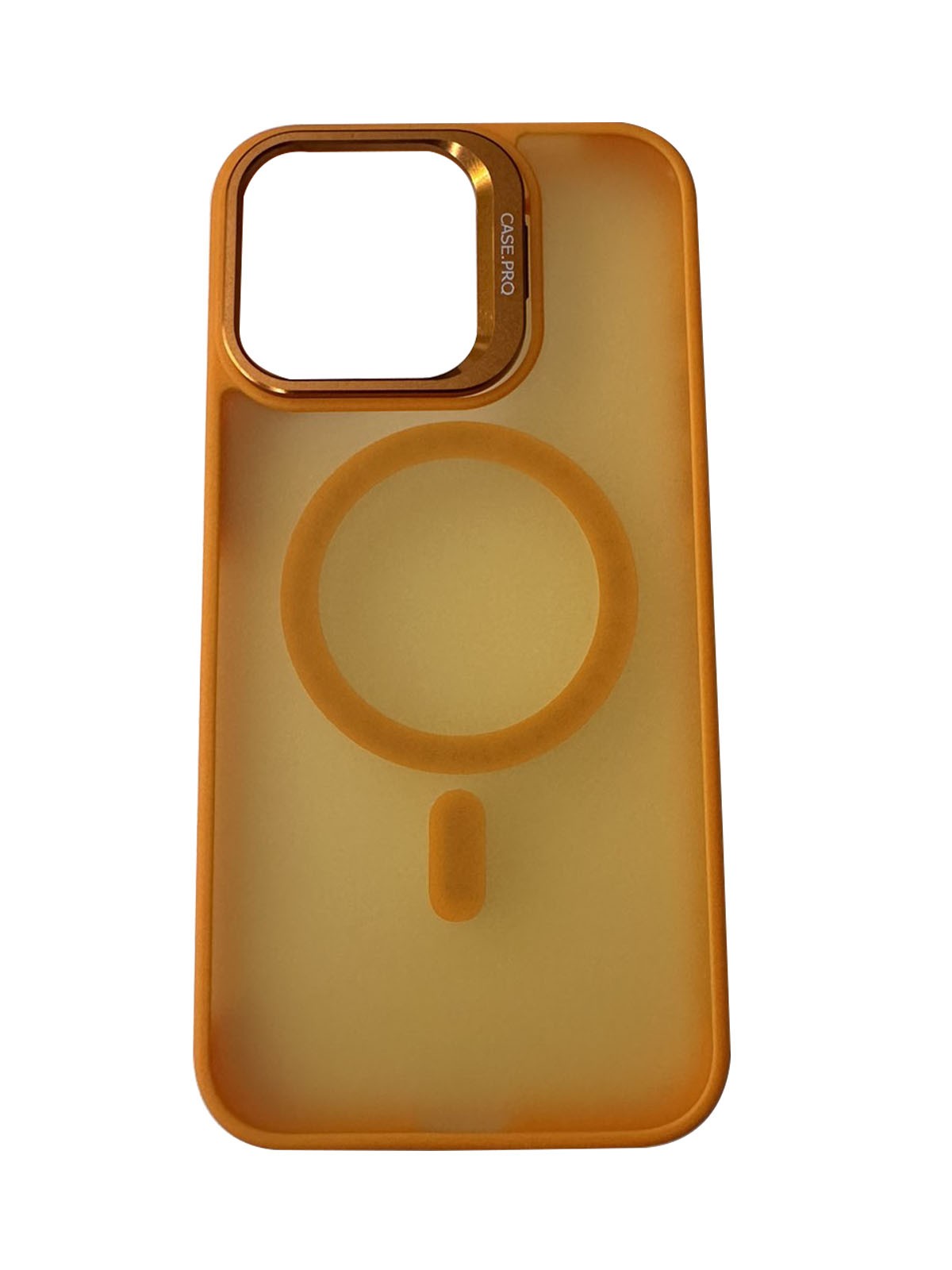 iP15 Pro Magsafe Cam Smoke Stand Orange